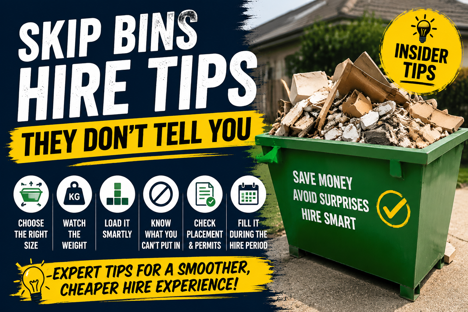 Skip Bins Hire Tips They Don't Tell You